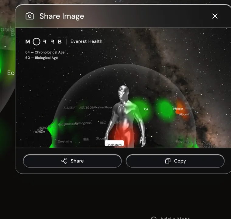 Sharing a snapshot of the current MORRB view